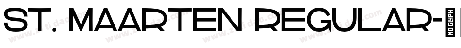 St. Maarten regular字体转换